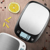 Food Electronic Kitchen Scale Stainless Steel Measure Tool