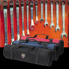 FASITE 35 Pockets Wrench Roll Up Tool Bag Rolling Organizer