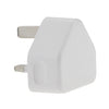 UK Mains Wall 3 Pin Plug Adaptor Charger with 3 USB Ports for Phones Tablets CE