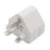 UK Mains Wall 3 Pin Plug Adaptor Charger with 3 USB Ports for Phones Tablets CE