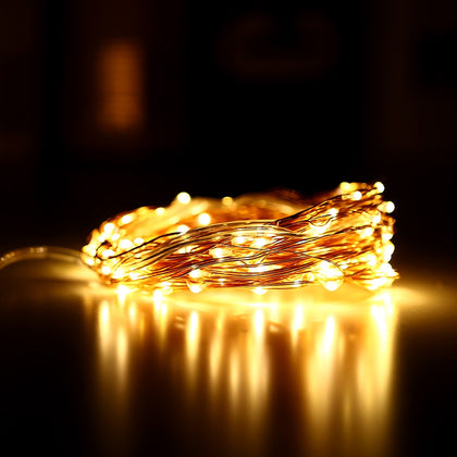Utorch USB String Light 10m 100-LED Copper Wire for Interior Decoration