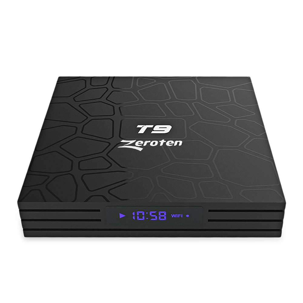 Zeroten T9 RK3328 4K HD TV Box 4GB / 64GB Smart Media Player for Android 8.1