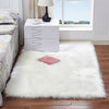 Australian Faux Wool Leather Sofa Carpet Mat Bedroom Long Blanket