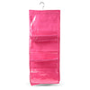 House 6 Pockets Perspective Dust-proof Hanging Wardrobe Multi-Layer Storage Bag