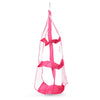 House 6 Pockets Perspective Dust-proof Hanging Wardrobe Multi-Layer Storage Bag