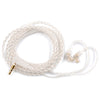 Original KZ Silver Plated Upgrade Wire Earbuds Cable 0.75mm Detachable Audio Cord for ZSN Earphone