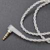 Original KZ Silver Plated Upgrade Wire Earbuds Cable 0.75mm Detachable Audio Cord for ZSN Earphone