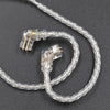 Original KZ Silver Plated Upgrade Wire Earbuds Cable 0.75mm Detachable Audio Cord for ZSN Earphone