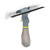 Handheld Double Sided Glass Cleaning Scraper with Water Spray Device