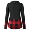 Turtleneck Long Sleeve Tartan Knitwear