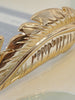 Vintage Carving Leaf Alloy Skinny Belt