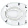 Round Adult Toilet Seat with Child Potty Training Cover