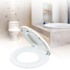 Round Adult Toilet Seat with Child Potty Training Cover