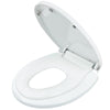 Round Adult Toilet Seat with Child Potty Training Cover