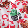 Cake Print Christmas Pullover Hoodie