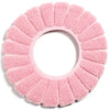 Pumpkin Pattern O-shaped Toilet Seat Thickening Plush Cover Winter Warm Universal