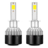 2PCS EV9 H1 Car LED Headlight 60W 6000lm 6000K Front Lamp