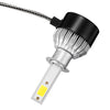 2PCS EV9 H1 Car LED Headlight 60W 6000lm 6000K Front Lamp