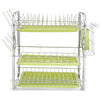 Wrought Iron Tableware Storage Rack Three Layers Cup Holder