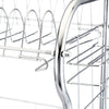 Wrought Iron Tableware Storage Rack Three Layers Cup Holder