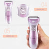 Electric Rechargeable Women Razor Hair Epilator Shaver Use for Arm Leg Bikini.