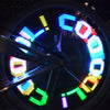 WHEELIGHT LC - D016C Colorful 32 LEDs Bicycle Wheels Signaling Light