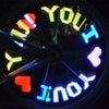 WHEELIGHT LC - D016C Colorful 32 LEDs Bicycle Wheels Signaling Light