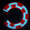 WHEELIGHT LC - D016C Colorful 32 LEDs Bicycle Wheels Signaling Light