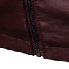 Sleeves Zippers Faux Pocket Jacket