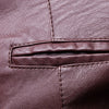 Sleeves Zippers Faux Pocket Jacket