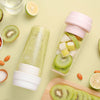 From Xiaomiyoupin 17PIN 400ML Portable DIY Fruit Juicing Extractor Cup Magnetic Outdoor Travel Bottle