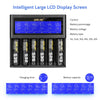 GOLISI S6 2A 1A 0.5A Smart Battery Charger LCD Rechargeable Lithium-ion / NiMH / NiCd