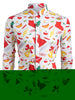Christmas Elements Print Long Sleeve Shirt
