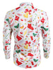 Christmas Elements Print Long Sleeve Shirt