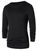 Raglan Sleeve Round Neck T-shirt