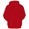 Men Casual 3D Print Hoodie Santa Claus Print Hoodie