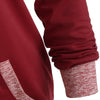 Kangaroo Pocket Drawstring Ruched Sweatshirt