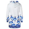 Drawstring Chinese Painting Hoodie