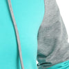 Kangaroo Pocket Armhole Two Tone Hoodie