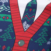 Christmas Cardigan Printed Long Sleeve T-shirt