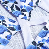 Plunge Neck Criss-cross Strap Backless Floral Print Ruffle Women Swimsuit