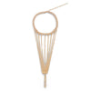 Layered Tassel Toe Ring Anklet