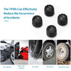 ZEEPIN C220 Tire Pressure Monitoring System Solar TPMS with 4 External Sensors