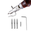 7 in 1 Replaceable Edger Multi-function Groover Stitching Punching Tool