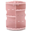 Round Tabletop Rotating Cosmetics Rack