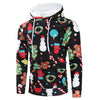 Christmas Printed Long Sleeve Hoodie