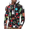 Christmas Printed Long Sleeve Hoodie