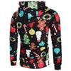 Christmas Printed Long Sleeve Hoodie