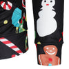 Christmas Printed Long Sleeve Hoodie