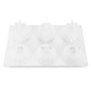 Silicone Mini Onion Shape Cake Molds with 6 Cups Muffin Tin